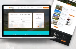 A high-converting real estate website with advanced property search and mobile optimization.